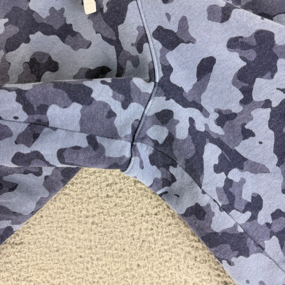 Nike Sportswear Club Fleece Shorts Mens Small Blue Camo DA0057-453 Drawstring - Picture 4 of 13
